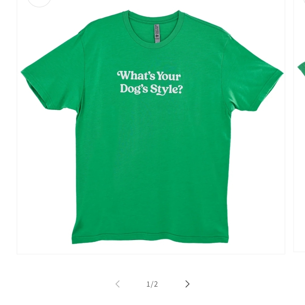 Vibrant Green Graphic Tee‎